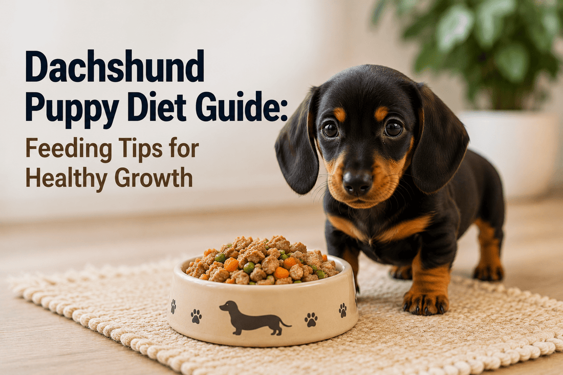 Dachshund Puppy Diet Guide: Feeding Tips for Healthy Growth - Brunswick Fur Food