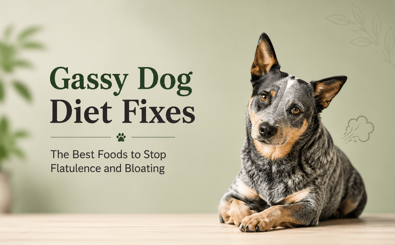 Gassy Dog Diet Fix: Best Foods to Reduce Gas & Bloating