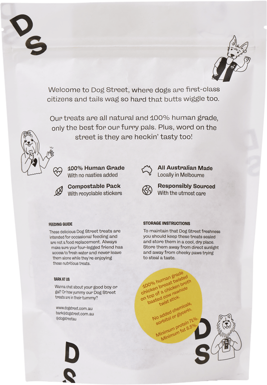 Dog Street - Air dried dog treats - Brunswick Fur Food