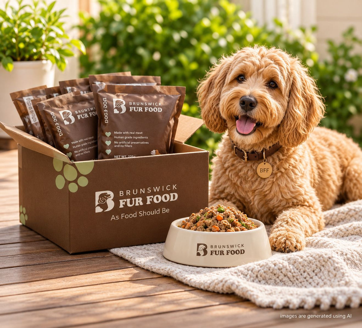 Fresh Dog Food Sydney - Brunswick Fur Food