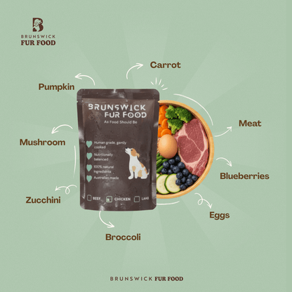 Weekly Fresh Dog Food Starter Pack - Brunswick Fur Food